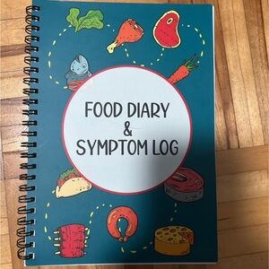 Food Diary & Symptom Log Notebook